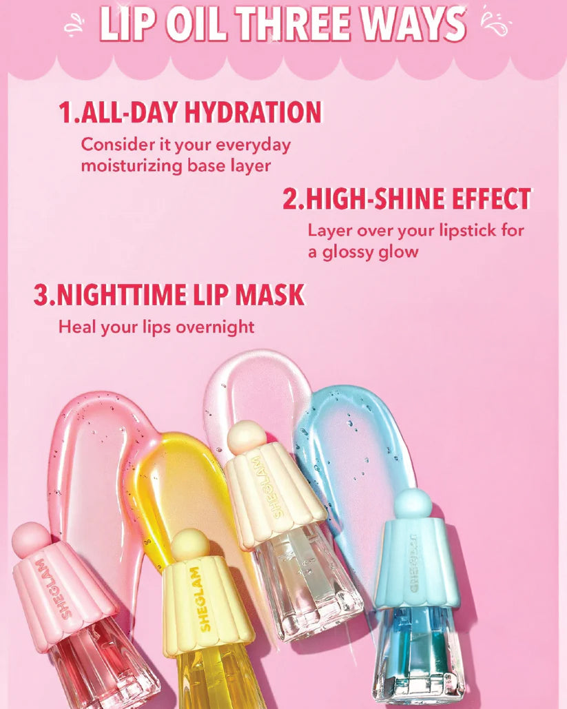 SHEGLAM JELLY WOW LIP OIL