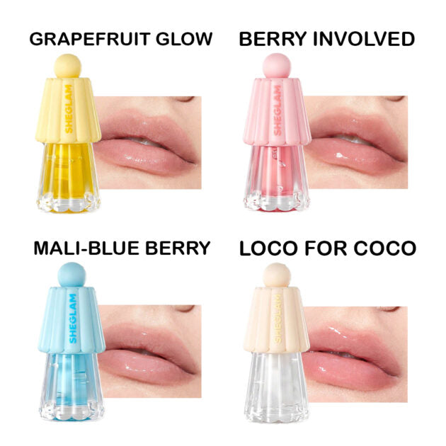 Sheglam Lip Oil – 3-Pieces