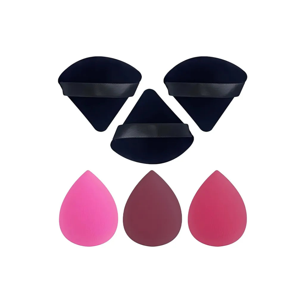 3 Beauty Blenders + 3 Makeup Sponges